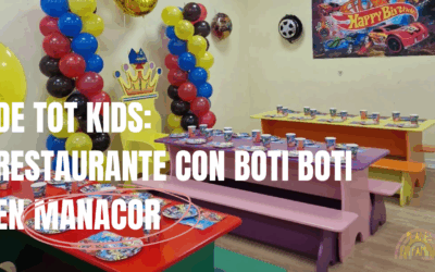 De Tot Kids: restaurante con boti boti en Manacor