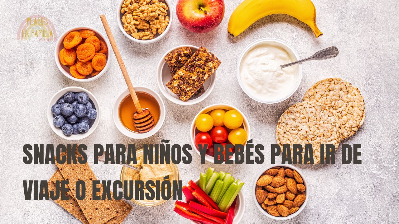 Snacks para bebés y niños pequeños cuando te vas de viaje - Planes en ...