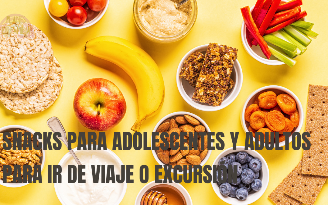 Snacks saludables en tus viajes: opciones y consejos prácticos