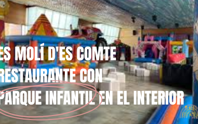 Es Molí d’es Comte: restaurante con parque infantil en Palma